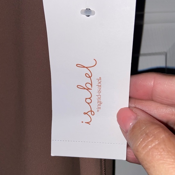 Isabel Maternity by Ingrid & Isabel Brown Jumpsuit - Picture 11 of 16